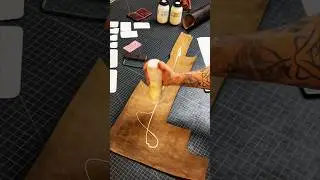 Slicking Leather with WHITE MUD