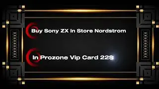 💳  SONY ZX   FROM   NORDSTROM.COM         WITH  NEW CARDING METHODS    HIDEEN BIN IN VIDEO