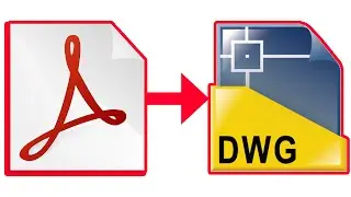 1:1 Scale-Convert PDF to AutoCAD Drawing