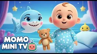 Baby Shark Bedtime 🌙|Sleep Song for Babies |Calm Lullaby with Baby Shark Family#kidspoem #babyshark