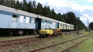 Trabant Draisine beim Bahnhofsfest Kleinbahren 27.-28.08.2011 der NLME