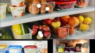 LET'S CLEAN OUR SMALL //FRIDGE 😄 