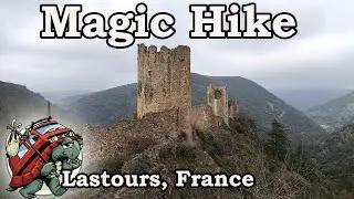 Four Castles And A Thousand Steps! - Lastours, France