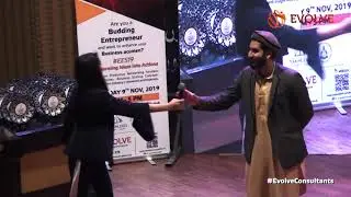 Student of Malakand tells about experience with Evolve at EES19