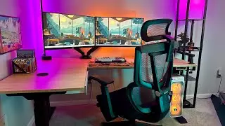 New Gaming Setup Just Got Even Better! | FlexiSpot C7 Ergonomic Chair Review