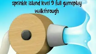 Sprinkle island gameplay walkthrough tropical island level 9