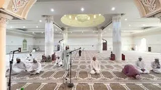 تلاوة صلاة الكسوف للقارئ موسى السعدي بجامع البر الرحيم بولاية العامرات