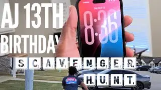 13th Birthday iPhone Scavenger Hunt | The Coolest Gift Ever! 
