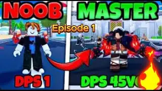 Noob to Pro in Anime Eternal! (#1) | Getting Supreme Powers + Hit Rank 1!
