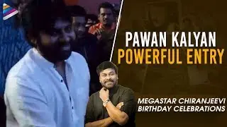 Pawan Kalyan Power Full Entry | Megastar Chiranjeevi Birthday Celebrations | Sye Raa Narasimha Reddy