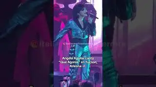 &Aacute;ngela Aguilar canta &ldquo;Que Agon&iacute;a&rdquo; en Tucson, Arizona