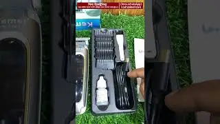Kemei KM-2261 Professional Hair Trimmer &ndash; 1200mAh | Metal Body | LCD Display