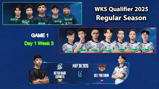 See You Soon vs Ultra Rare Esports | GAME 1 | ការប្រកួត WKS Spring 2025 Regular Season | HOK GameKH