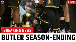 Jimmy Butler Out for Season&mdash;Shocking Blow to Warriors!🔴 LIVE BREAKING NEWS