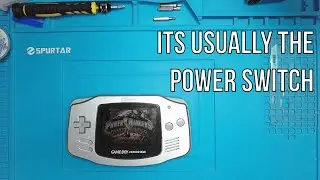 Fixing eBay Junk: Cleaning up a corroded Game Boy Advance that wouldn't power on.