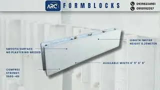 Precast Wall Formblocks A.R.C. Form Blocks