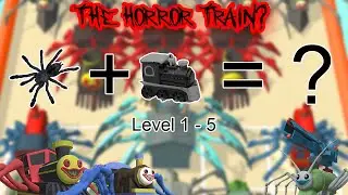 CHOO-CHOO CHARLES ! Merge Spider Train - Run Merge ??? (Level 1-5)