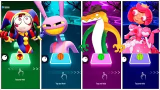 Digital Circus 2 Tiles Hop Pomni vs Jax vs Gummigoo vs Princess Loolilalu