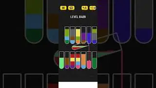 water sort puzzle level 6409