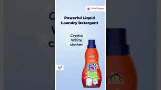 A powerful liquid laundry detergent that protects coloured clothes & brightens up white clothes.