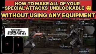 Mk mobile guide | How to make special attacks unblockable? Easy trick