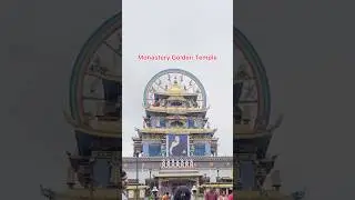 Monastery Golden Temple|| Tibetan settlement in Coorg #tibetan #karnataka #coorg #kodagu #buddhism