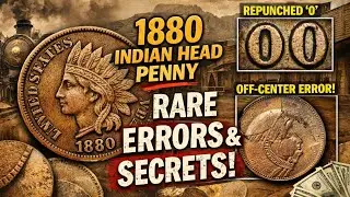 1880 Indian Head Penny Rare Errors and Mysteries Explained Full History and Collector Value