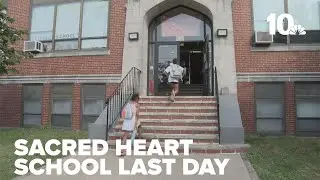 Sacred Heart School in East Providence marks its final day