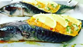 Macrou umplut/Stuffed mackerel/Фаршированная Скумбрия