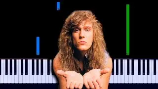Steelheart - She's Gone Piano Tutorial