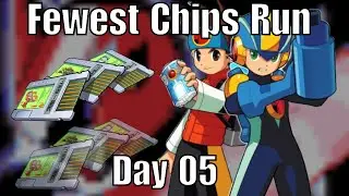 Seeking SearchMan - MMBN5 with the LEAST Battlechips Possible
