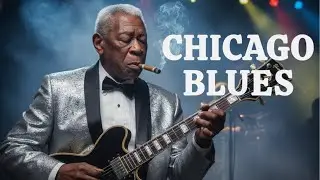 Chicago Blues Songs Relaxing Guitar Ballads for Night
