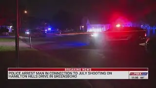 Man arrested after fatal shooting in Greensboro on Hamilton Hills Drive, police say
