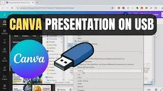 Как записать презентацию Canva на USB-накопитель | Простое руководство