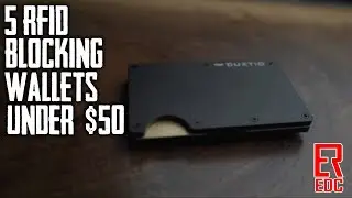 5 RFID Slim Wallets for Under $50