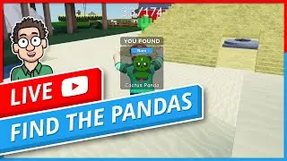🔴 RE-LIVE - Find The Pandas | 🌵Cactuz LIVE