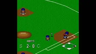 【SFC】 東尾修監修 スーパープロ野球スタジアム スワローズVS広島 ビックドーム 히가시오 오사무 감수 슈퍼 프로야구 스타디움(1993) 2nd