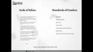Introduction to CFA Ethics Section