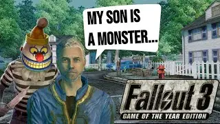 I'm The BAD GUY in Rivet City and Tranquility Lane | Fallout 3