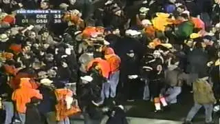 The 1st overtime of the 1998 Civl War game - Oregon @ OSU 11-21-98