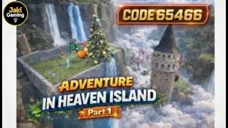 bgmi wow parkour map code 65466 // ADVENTURE IN HEAVEN ISLAND // Jaki gaming #bgmi #pubg #pubgmobile