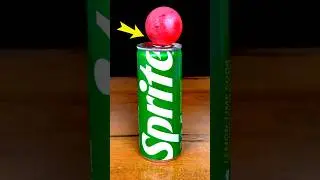 How normal Vs Scientists open a cold drink Can 😱 #satisfying #experiment #science