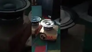 Test speaker JIC 6 inch cocok untuk miniatur line array