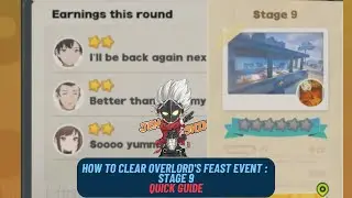How to Clear Overlord's Feast Event : Stage 9 - Quick Guide | Zenless Zone Zero
