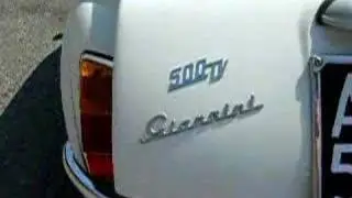 FIAT 500 GIANNINI TV 1971