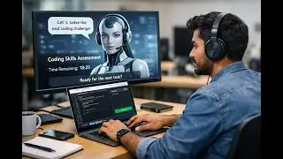 Assessment:  Candidate experience of a AI bot driven skill test