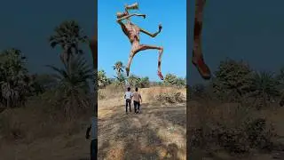 siren head in real life 😱 OMG attack in my village kese hoga ab