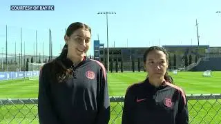 Joelle Anderson & Alyssa Malonson are OPTIMISTIC about Bay FC's new NWSL season