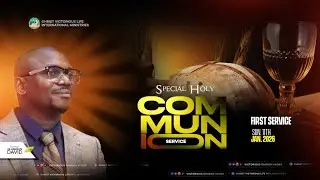 HOLY COMMUNION SERVICE JANUARY - FIRST SERVICE | 11-01-2026 | VICTORIOUS CHURCH AKOBO