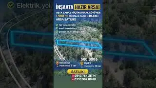 Uşak Banaz K&uuml;&ccedil;&uuml;koturak 1900 m2 İmarlı Arsa